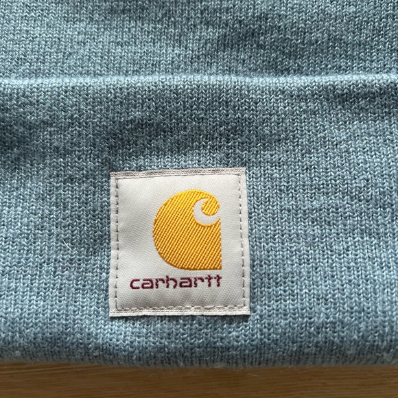 Carhartt Sky Blue Beanie - Picture 2 of 2